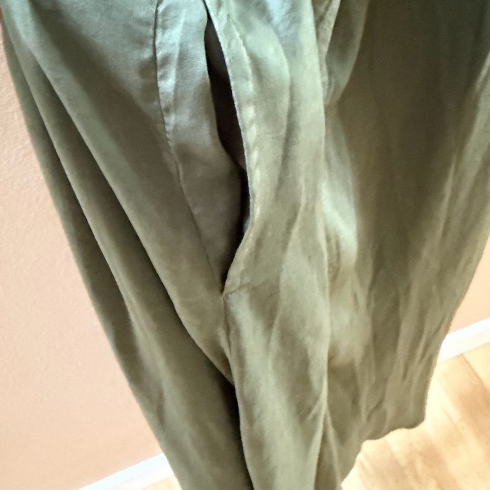 Banana Republic Olive Green Maxi Dress - Picture 4 of 5